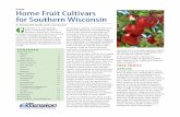 A2582 Home Fruit Cultivars for Southern Wisconsin