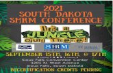 2021 South Dakota SHRM Conference s y