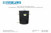 Geo-Flo HCT Buffer Tank Installation, Operating, and ...