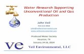 Water Research Supporting Unconventional Oil and Gas ...
