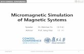 Micromagnetic Simulation of Magnetic Systems