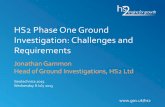 HS2 Phase One Ground Investigation: Challenges and ...