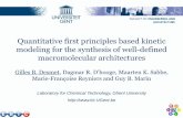 Quantitative first principles based kinetic modeling for ...