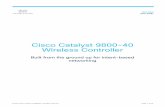 Cisco Catalyst 9800-40 Wireless Controller Data Sheet