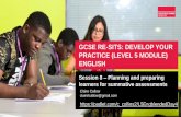 GCSE RE-SITS: DEVELOP YOUR PRACTICE (LEVEL 5 …