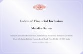 Index of Financial Inclusion - ICRIER