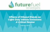 Effects of Ethanol Blends on Light-Duty Vehicle Emissions ...