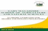 GARY MAGADZIRE SCHOOL OF AGRICULTURE AND …