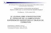 LE JOURNALISME D’INVESTIGATION À L’ÉPREUVE DE LA ...