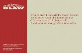 PHS Policy on Humane Care and Use of Laboratory Animals …