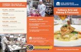 $3,000 – $5,000 Culinary Arts and Baking & Patisserie