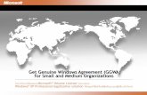 Get Genuine Windows Agreement (GGWA) for Small and …