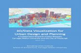 3D/Data Visualization for Urban Design and Planning