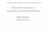 Rural Poverty and Inequality - International Fund for ...