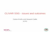 CLIVAR SSG - issues and outcomes