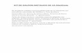 KIT DE GALPON METALICO DE 12.50x25mts