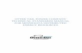 Otter Tail Power COMPANY Technical Standards Manual for ...