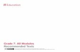 Grade Module Recommended Texts - EL Education