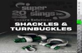 SHACKLES & Shackles & TurnbucklesShackles ... - Super Slings