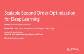 Scalable Second Order Optimization for Deep Learning