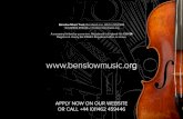 Benslow Music Trust, Benslow Lane, Hitchin SG4 9RB +44 (0 ...