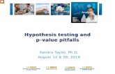 Hypothesis testing and p-value pitfalls - UC Davis Health
