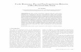 Cyclic Resistance, Pre and Post-Liquefaction Behavior of ...