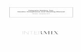 Intermix Holdco, Inc. Vendor Compliance and Routing Manual