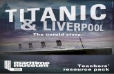 Titanic Resource Pack for Teachers