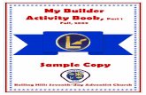 Builder Activity Book-fall 2009