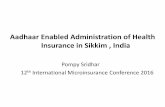 Aadhaar Enabled Administration of Health Insurance in ...