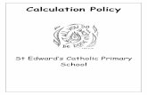 Calculation Policy for Mathematics