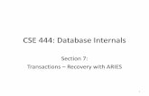CSE 444: Database Internals