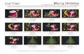 Merry oliday - Embroidery Online