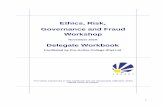 Ethics, Risk, Governance and Fraud Workshop