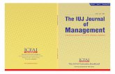 IUJ Journal of Managment