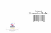 Index of Memorandum Circulars - Civil Service Commission