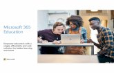 MICROSOFT CONFIDENTIAL for Microsoft Education Partners only