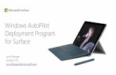 Windows AutoPilot Deployment Program for Surface