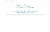 AUDIT AND ASSURANCE SERVICES POLICY