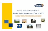 Central Durham Crematorium Service Asset Management Plan ...