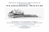 Henley & District Agricultural Association PLOUGHING MATCH