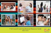 P-20 Council Learning Renewal Resource Guide
