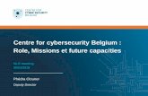 Centre for cybersecurity Belgium : Role, Missions et ...