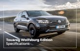 Touareg Wolfsburg Edition Specifications
