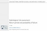 Hydrological risk assessment: Return period and ...