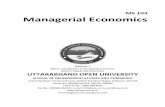 MS 103 Managerial Economics - UOU