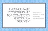 EVIDENCE-BASED PSYCHOTHERAPIES