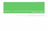 Albania - Living Standards Measurement Survey 2012