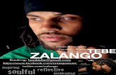 Spoken Word Artist Singer / Rapper ZALANGO